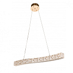 Люстра волнистой формы с текстурной огранкой Reflection of Reality варинант исполнения - 3 | Loft Concept в Ульяновске