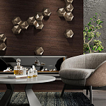 Гипсовая 3D панель с принтографией PM-41 варинант исполнения - 1 | Loft Concept в Ульяновске