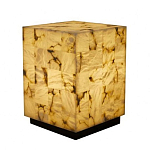 Торшер прямоугольный из натурального камня Calcite Geometry варинант исполнения - 6 | Loft Concept в Ульяновске