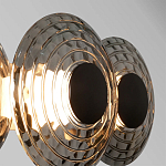 Бра из трех стеклянных фактурных дисков Eyepiece варинант исполнения - 2 | Loft Concept в Ульяновске