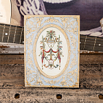 Декоративный постер в раме с рельефным растительным узором арабески New Collection of Arabesques Poster варинант исполнения - 6 | Loft Concept в Ульяновске