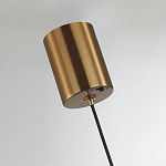 Подвесной светильник с шарообразным плафоном из белого алебастра Cryptocrystalline Stone варинант исполнения - 4 | Loft Concept в Ульяновске