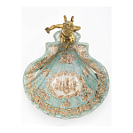 Блюдо с бронзовым ангелом Porcelain Angels of Paradise варинант исполнения - 3 | Loft Concept в Ульяновске