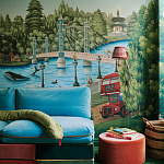 Обои ручная роспись Little London Jubilee Colourway варинант исполнения - 3 | Loft Concept в Ульяновске