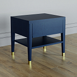 Прикроватная тумбочка с ящиком Elsa Dreams Blue варинант исполнения - 4 | Loft Concept в Ульяновске