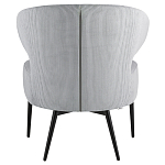 Современное мягкое кресло на металлических ножках Rakush Grey варинант исполнения - 3 | Loft Concept в Ульяновске