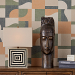 Настольная лампа с квадратным основанием и прямоугольным абажуром Neat Lines варинант исполнения - 5 | Loft Concept в Ульяновске