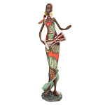 Фигурка негритянка с барабаном Ethno girl варинант исполнения - 1 | Loft Concept в Ульяновске