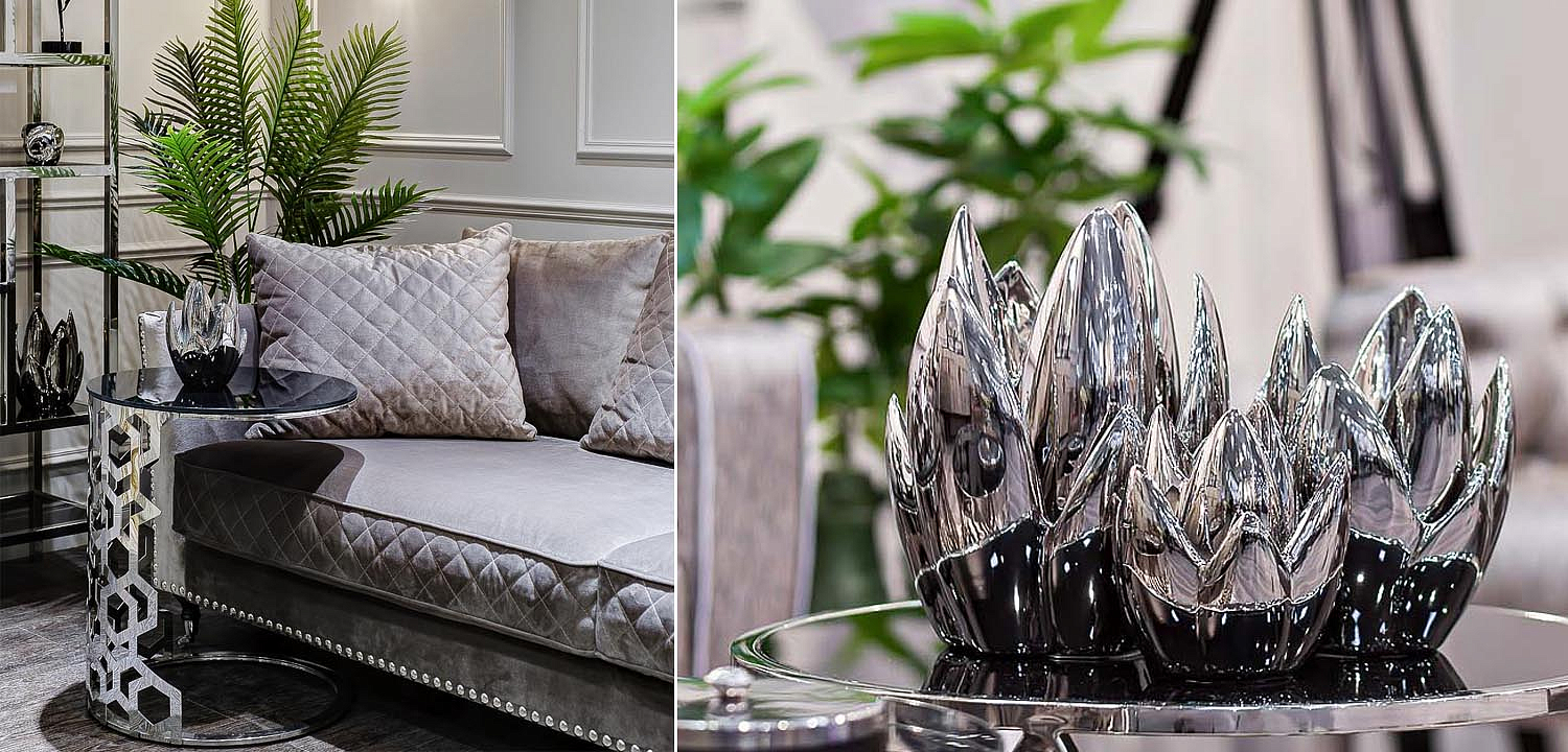 Подсвечник Solange silver Подсвечник Solange silver - Loft-Concept в Ульяновске