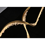 Подвесной светильник обрамленный элементами в виде кристаллов Smooth Shine варинант исполнения - 4 | Loft Concept в Ульяновске