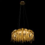 Люстра круглая подвесная с металлическими дугами и длинными цепочками 80 см Atlantis Chain варинант исполнения - 13 | Loft Concept в Ульяновске