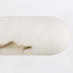 Бра для ванных комнат вертикальное с вытянутым плафоном из алебастра Hinkley варинант исполнения - 5 | Loft Concept в Ульяновске