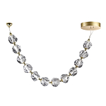 Подвесной светильник из прозрачных шаров Bubbles Bocci варинант исполнения - 5 | Loft Concept в Ульяновске