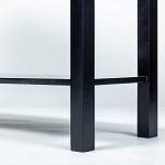 Черная консоль с выдвижными ящиками Monica варинант исполнения - 4 | Loft Concept в Ульяновске