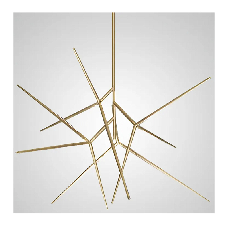 Люстра FLASK Gold Золотой в Ульяновске | Loft Concept 