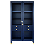 Дизайнерский шкаф витрина Elsa Dreams Blue с 4-мя ящиками варинант исполнения - 9 | Loft Concept в Ульяновске