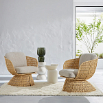 Приставной столик белого цвета Bead варинант исполнения - 4 | Loft Concept в Ульяновске