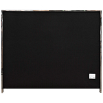 Кровать двуспальная серая с высоким мягким изголовьем Heart of the Bedroom варинант исполнения - 4 | Loft Concept в Ульяновске