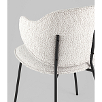 Стул Bellamy букле светло-серый варинант исполнения - 3 | Loft Concept в Ульяновске