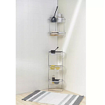 Полка напольная трехъярусная для ванной Bathroom Floor Shelf варинант исполнения - 5 | Loft Concept в Ульяновске