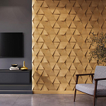 Гипсовая 3D панель с принтографией PM-49 варинант исполнения - 1 | Loft Concept в Ульяновске