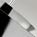 Подвесной светильник с широким многоярусным металлическим плафоном цвета никель в современном стиле Feiss варинант исполнения - 3 | Loft Concept в Ульяновске