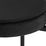 Табурет с мягким круглым сиденьем RIO Black варинант исполнения - 3 | Loft Concept в Ульяновске