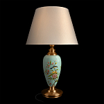 Настольная лампа голубая с изображением птиц Slip Away варинант исполнения - 2 | Loft Concept в Ульяновске