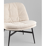 Кресло лаунж Tail молочный варинант исполнения - 2 | Loft Concept в Ульяновске