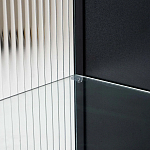 Сервант четырехдверный с рифленым стеклом The Keeper варинант исполнения - 4 | Loft Concept в Ульяновске