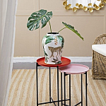 Ваза из фарфора с ручной росписью Leopard Collection  варинант исполнения - 6 | Loft Concept в Ульяновске