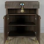 Комод Elsa Dreams Walnut Двухстворчатый  варинант исполнения - 5 | Loft Concept в Ульяновске