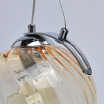 Подвесной светильник со стеклянном плафоном в форме бокала Kaleido варинант исполнения - 9 | Loft Concept в Ульяновске