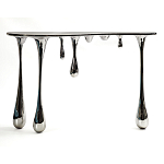 Дизайнерская Консоль Melting Silver Console Zhipeng Tan варинант исполнения - 1 | Loft Concept в Ульяновске