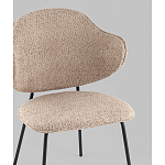 Стул Bellamy букле кофейный варинант исполнения - 2 | Loft Concept в Ульяновске