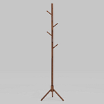 Напольная вешалка из массива бука Branches Hangers Dark варинант исполнения - 2 | Loft Concept в Ульяновске