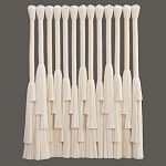 Декор на стену Белые Кисти Wall decor White Tassels варинант исполнения - 3 | Loft Concept в Ульяновске