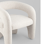 Кресло дизайнерское для лаунж зоны жемчужного цвета Pearl Lounge варинант исполнения - 4 | Loft Concept в Ульяновске