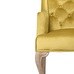 Кресло Mason Classical Armchair gold velour варинант исполнения - 4 | Loft Concept в Ульяновске