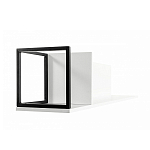 Полка навесная белая открытая Strict Lines  варинант исполнения - 4 | Loft Concept в Ульяновске