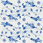 Плитка с узором Пистолеты варинант исполнения - 2 | Loft Concept в Ульяновске