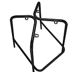 Барный стул со спинкой и подлокотниками на 4-х металлических ножках Douglas Rhombus Серый Велюр варинант исполнения - 6 | Loft Concept в Ульяновске