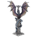 Подсвечник в виде Дракона Grey Blue Dragon Candlestick варинант исполнения - 4 | Loft Concept в Ульяновске