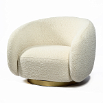 Кресло Bear Белое букле варинант исполнения - 1 | Loft Concept в Ульяновске