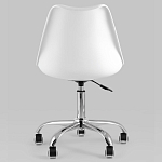 Офисный стул на металлическом основании EGGERY White варинант исполнения - 5 | Loft Concept в Ульяновске