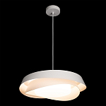 Подвесной светильник круглый белого цвета из металла Vita Cuna варинант исполнения - 4 | Loft Concept в Ульяновске