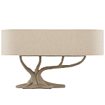 Настольная лампа с корпусом в виде дерева Gray Concrete Trunk варинант исполнения - 4 | Loft Concept в Ульяновске