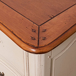 ТВ-тумба из массива дерева в стиле прованс Montmartre Provence TV Stand варинант исполнения - 5 | Loft Concept в Ульяновске