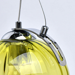 Люстра линейная с 5-ю разноцветными стеклянными плафонами Kaleido варинант исполнения - 9 | Loft Concept в Ульяновске