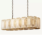 Люстра с абажуром из прямоугольных мраморных панелей Calling to Shine варинант исполнения - 3 | Loft Concept в Ульяновске